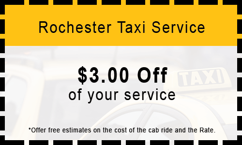 $3 Off Cab Coupon in Rochester, NY